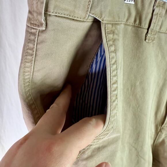 The Territory Ahead Men's 42 Mission Comfort Khaki Tan Flat Front Chino Pants - Picture 6 of 9